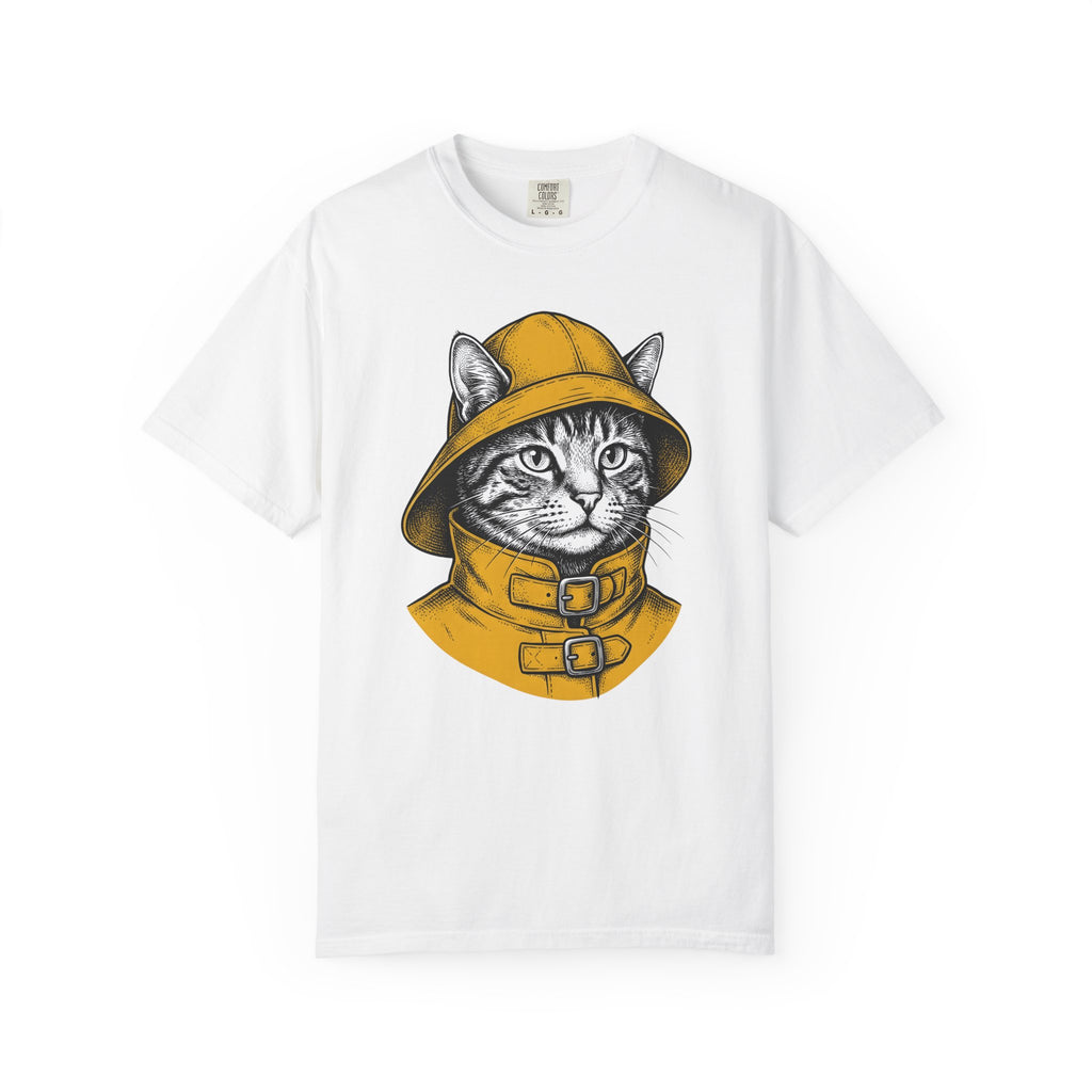 Orange Cat T-Shirt Cat Pets Gift Women Retro T-Shirt Kitty T-Shirt Feline Fan Cat Graphic Vintage T-Shirt Sketch Jacket T-Shirt