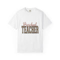 Cheetah Print Teacher T-Shirt Teacher Wildlife Gift Women Vibrant T-Shirt Educator T-Shirt Teacher Enthusiast Colorful T-Shirt Animal Graphic