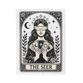 Tarot Card Reader Blanket Boho Chic Spiritual Gift Women Mystical Blanket Fortune Teller Blanket Bohemian Enthusiast Esoteric Graphic Spiritual