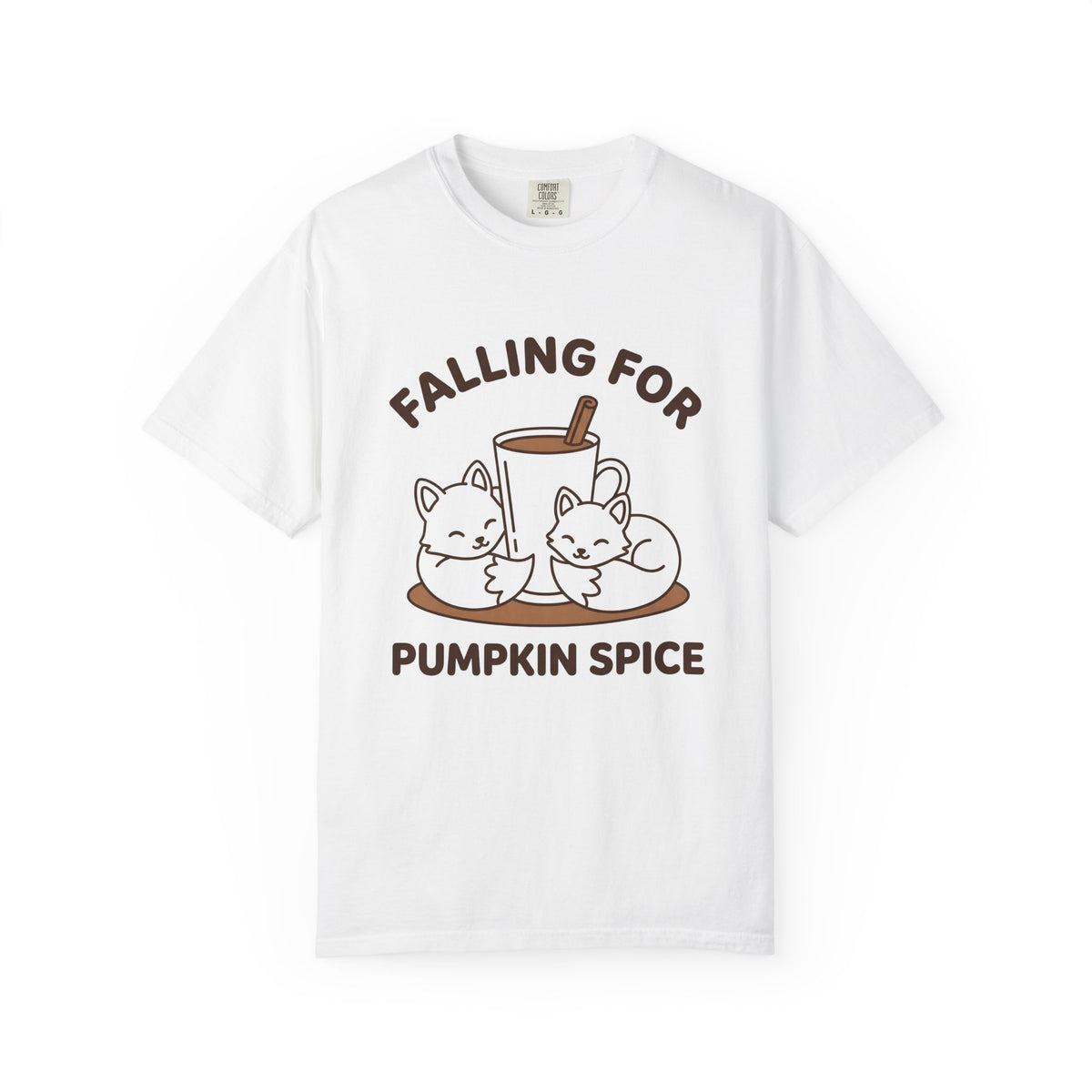 Fox Coffee Cup T-Shirt Coffee Animal Gift Women Cute T-Shirt T-Shirt T-Shirt Coffee Fan Coffee T-Shirt Graphic Kawaii T-Shirt Minimalist Cinnamon Stick