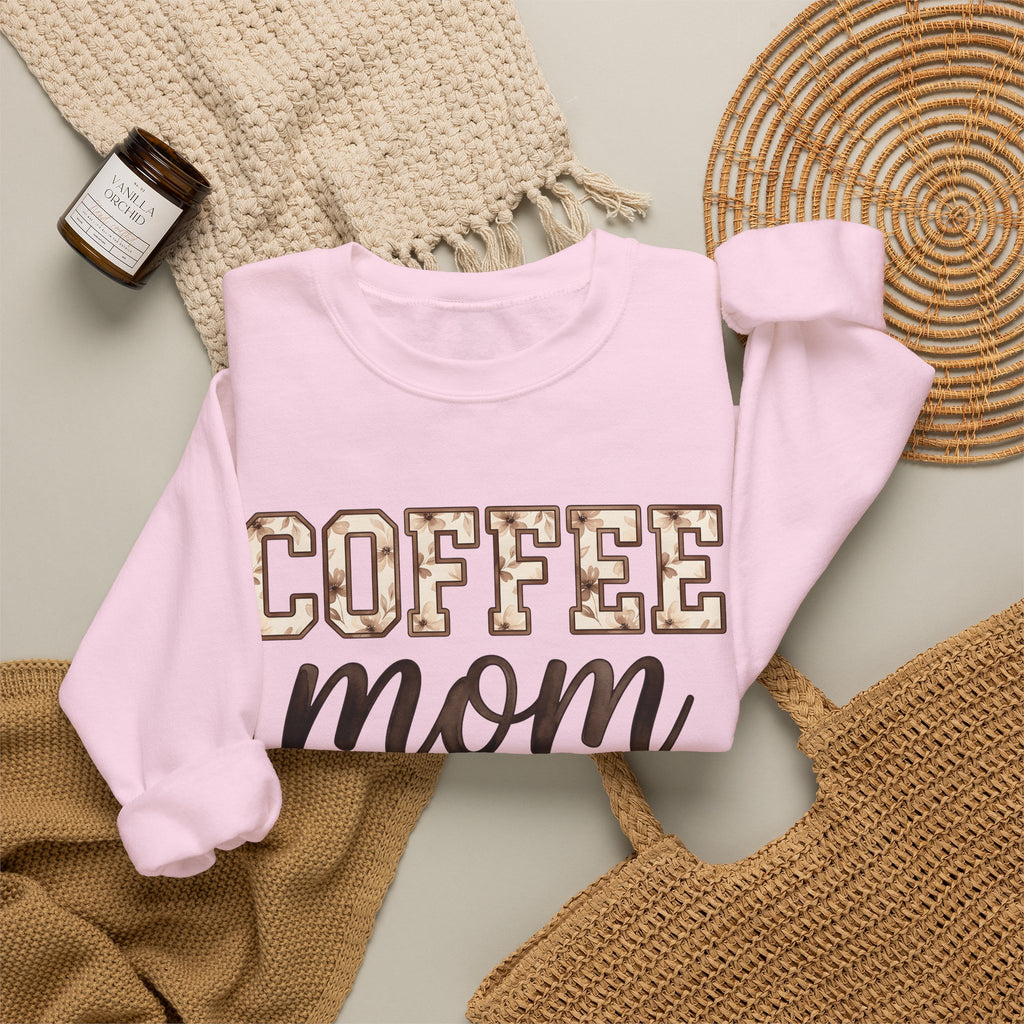 Iced Latte Cup Sweatshirt Moms Café Gift Women Painted Sweatshirt Coffee Cup Sweatshirt Mom Fan Hand Painted Sweatshirt Coffee Shop Graphic Classic Sash Sweatshirt