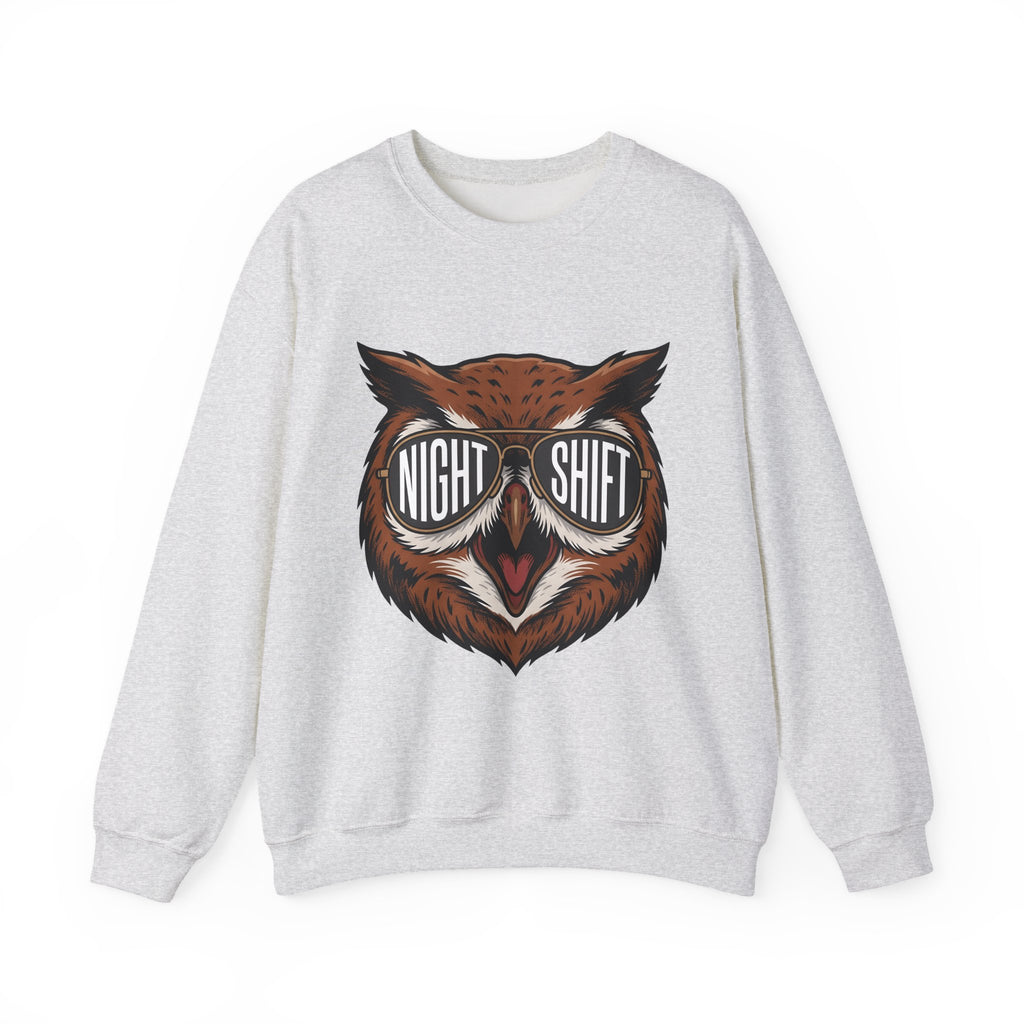Owl Face Sweatshirt Moms Birds Gift Women Minimalist Sweatshirt Owl Sweatshirt Mother Fan Owl Sweatshirt Bird Graphic Sketch Sunglasses Sweatshirt