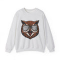 Owl Face Sweatshirt Moms Birds Gift Women Minimalist Sweatshirt Owl Sweatshirt Mother Fan Owl Sweatshirt Bird Graphic Sketch Sunglasses Sweatshirt