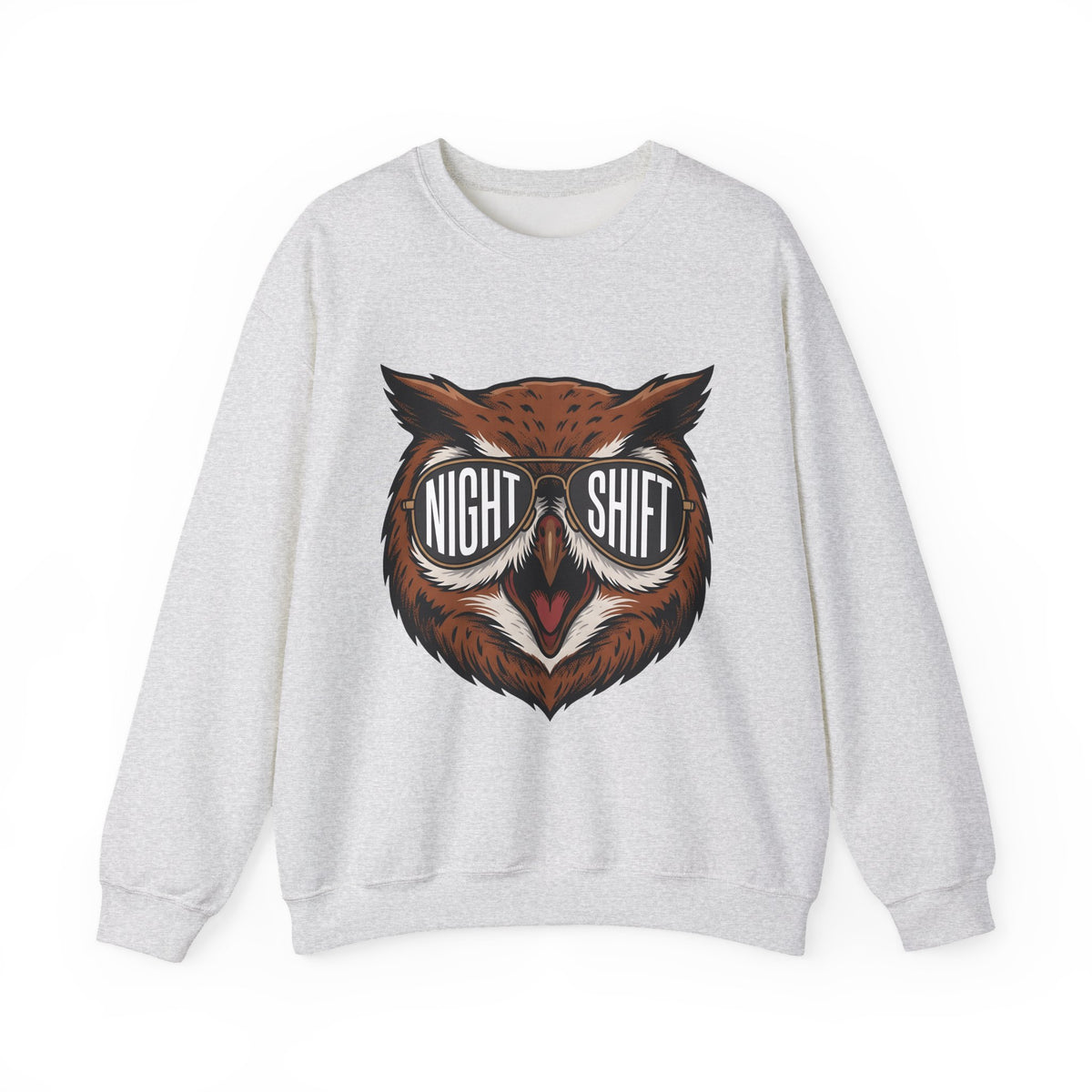 Owl Face Sweatshirt Moms Birds Gift Women Minimalist Sweatshirt Owl Sweatshirt Mother Fan Owl Sweatshirt Bird Graphic Sketch Sunglasses Sweatshirt
