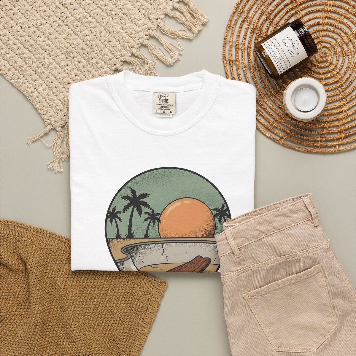 Longboard Design T-Shirt Skateboarding Seaside Gift Women Classic T-Shirt Longboarding T-Shirt Skater Enthusiast Retro T-Shirt Coastal Graphic Old