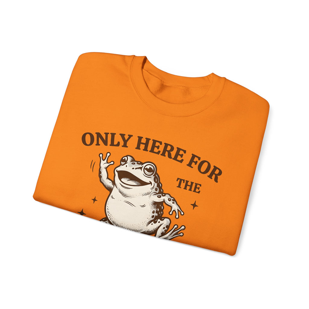 Jumping Frog Frog Nature Gift Old School Toad T Sh Sweatshirt