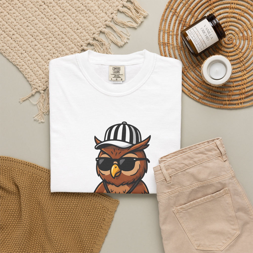 Owl Umpire Sports Activities Workout Gift Owl Athlete Enthusiast Fitness T-Shirt