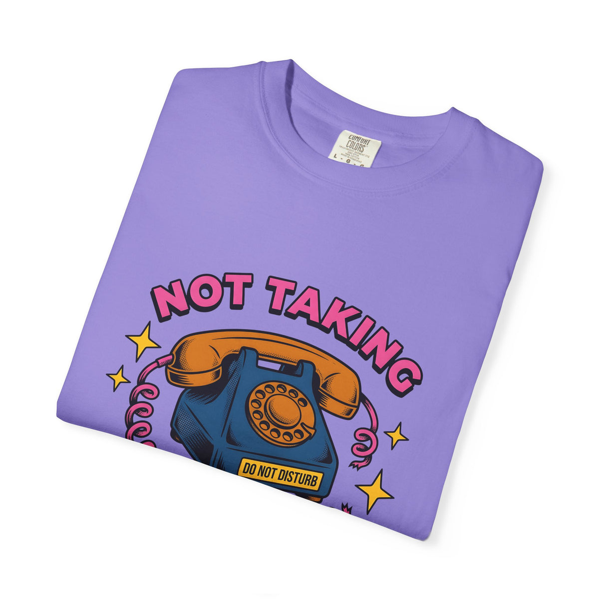 Vintage Rotary Phone Funny Jokes Gift Cartoon Old Phone Comedy Fan Humor Joke Classic T-Shirt