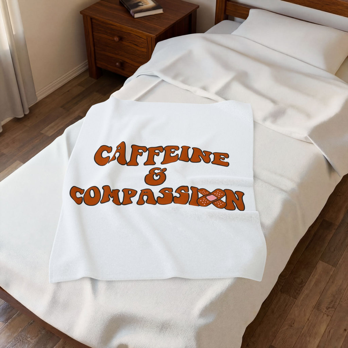 Bandage Art Blanket Nurses Classroom Gift Women Retro Blanket Bandages Blanket Nurse Enthusiast Vintage Blanket Education Graphic Line Art Espresso