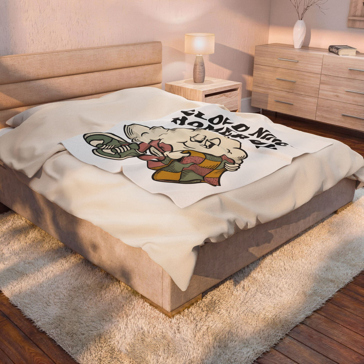 Cloud Motif Blanket Cute Warmth Gift Women Cartoonish Blanket Cloud Blanket Adorable Fan Cartoon Blanket Cozy Graphic Classic Patchwork Cover