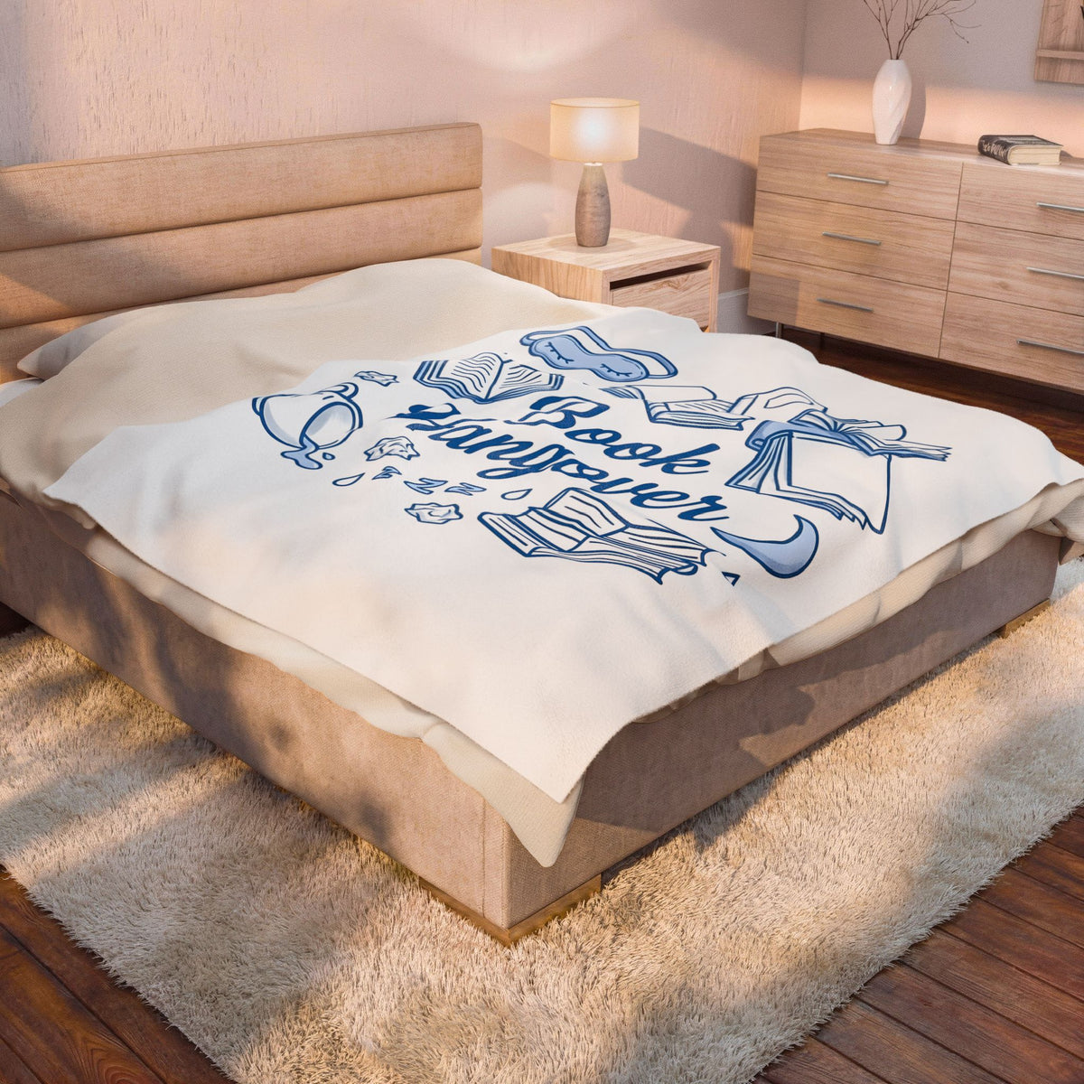 Book Stack Blanket Book Reading Gift Women Doodle Blanket Book Pile Blanket Bibliophile Fan Illustrated Graphic Bookworm Design Whimsical Sleep