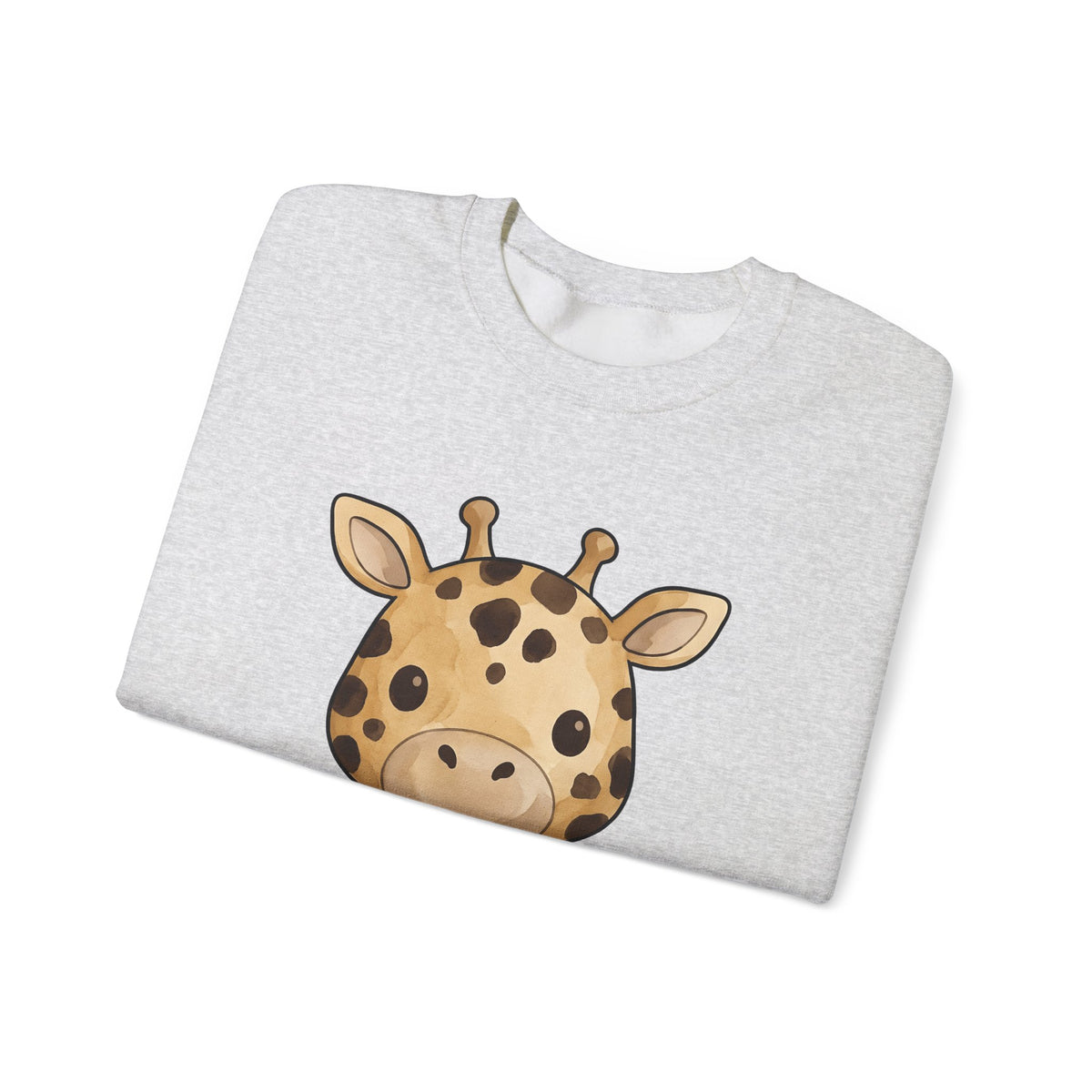 Giraffe Illustration Sweatshirt Moms Jungle Gift Women Paint Sweatshirt Giraffe Sweatshirt Mom Fan Watercolor Sweatshirt Tropical Graphic Charming Wildlife