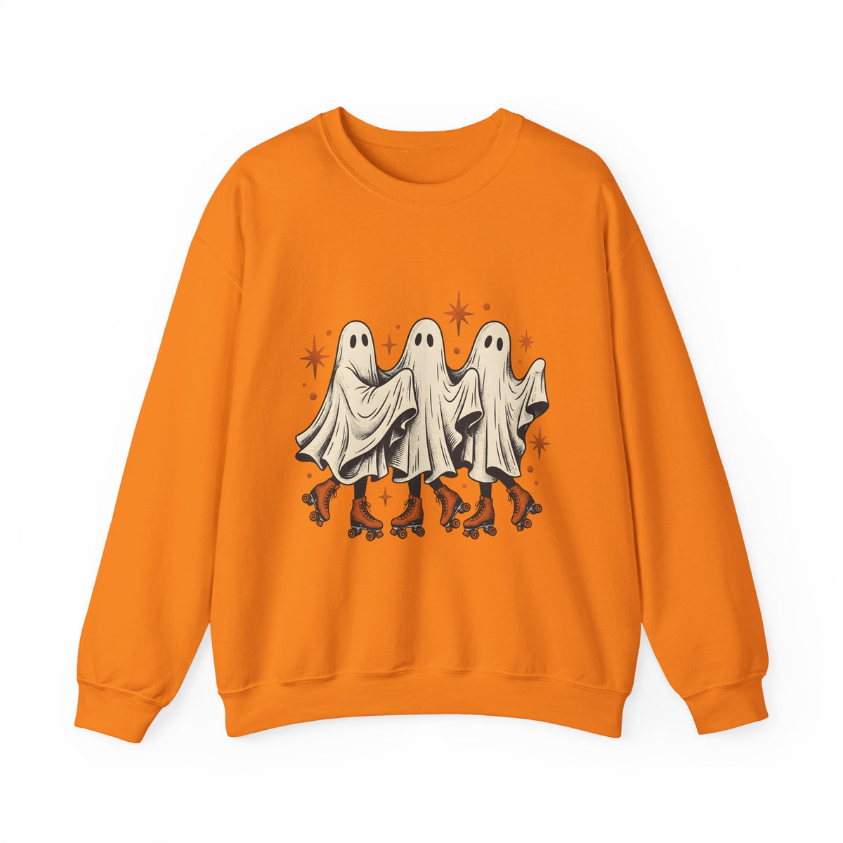 Apparition Skate Sweatshirt Halloween Rollerblade Gift Women Hand Drawn Sweatshirt Skateboard Sweatshirt Spooky Fan Hand Drawn Sweatshirt Inline Skate Graphic