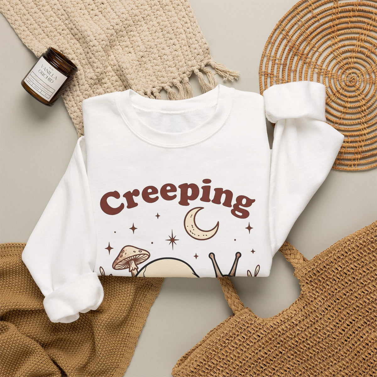 Skeleton Snail Sweatshirt Halloween Horror Gift Women Retro Sweatshirt Snail Sweatshirt Horror Fan Creepy Graphic Sweatshirt Sketch Toadstool Sweatshirt