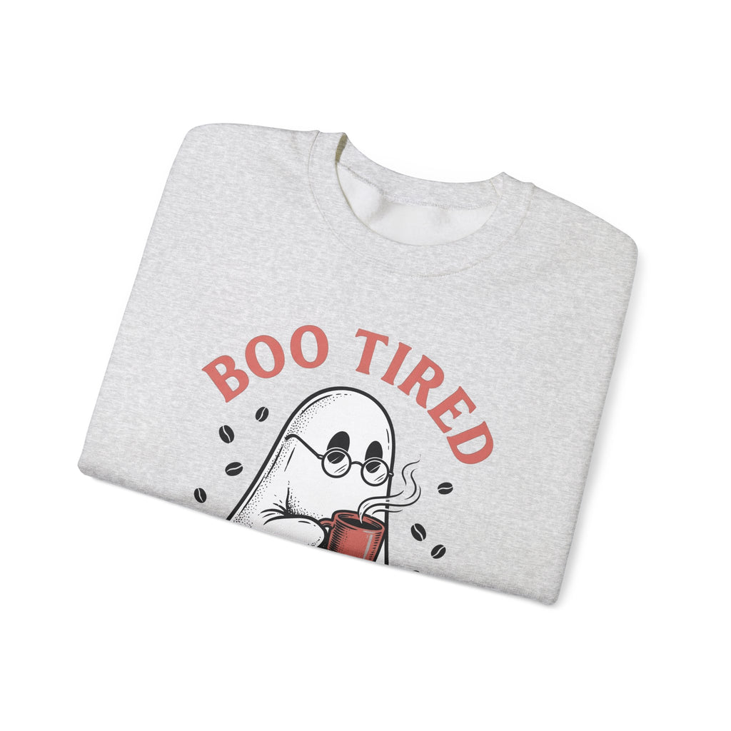 Ghost Brew Sweatshirt Halloween Latte Gift Women Line Art Sweatshirt Spirit Sweatshirt Horror Fan Spectral Sweatshirt Coffee Graphic Comic Tea Cup Sweatshirt