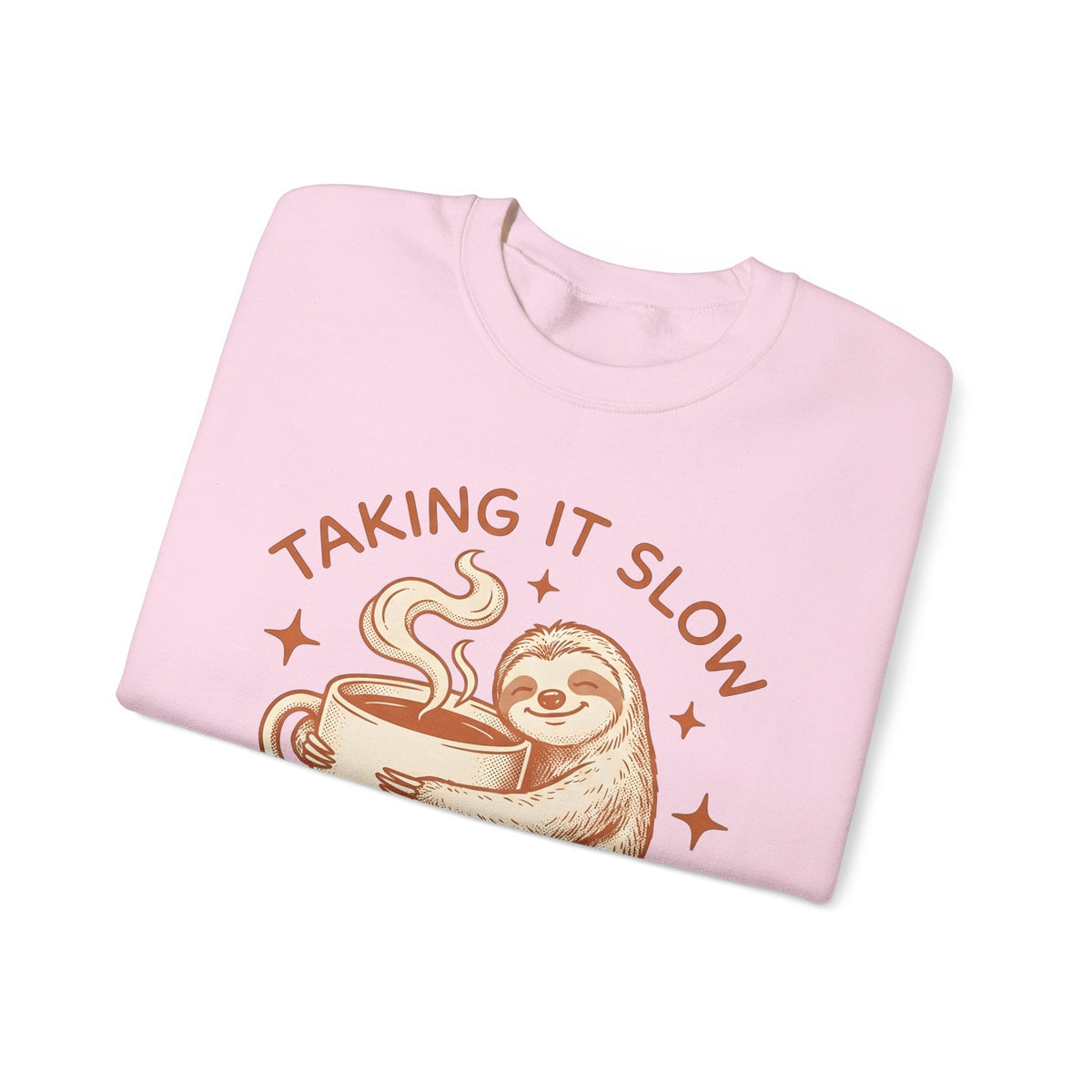 Sloth Latte Cup Sweatshirt Coffee Pets Gift Women Cartoon Sweatshirt Sweatshirt Sweatshirt Coffee Fan Coffee Cup Sweatshirt Animal Graphic Hand Drawn Twinkles Sweatshirt