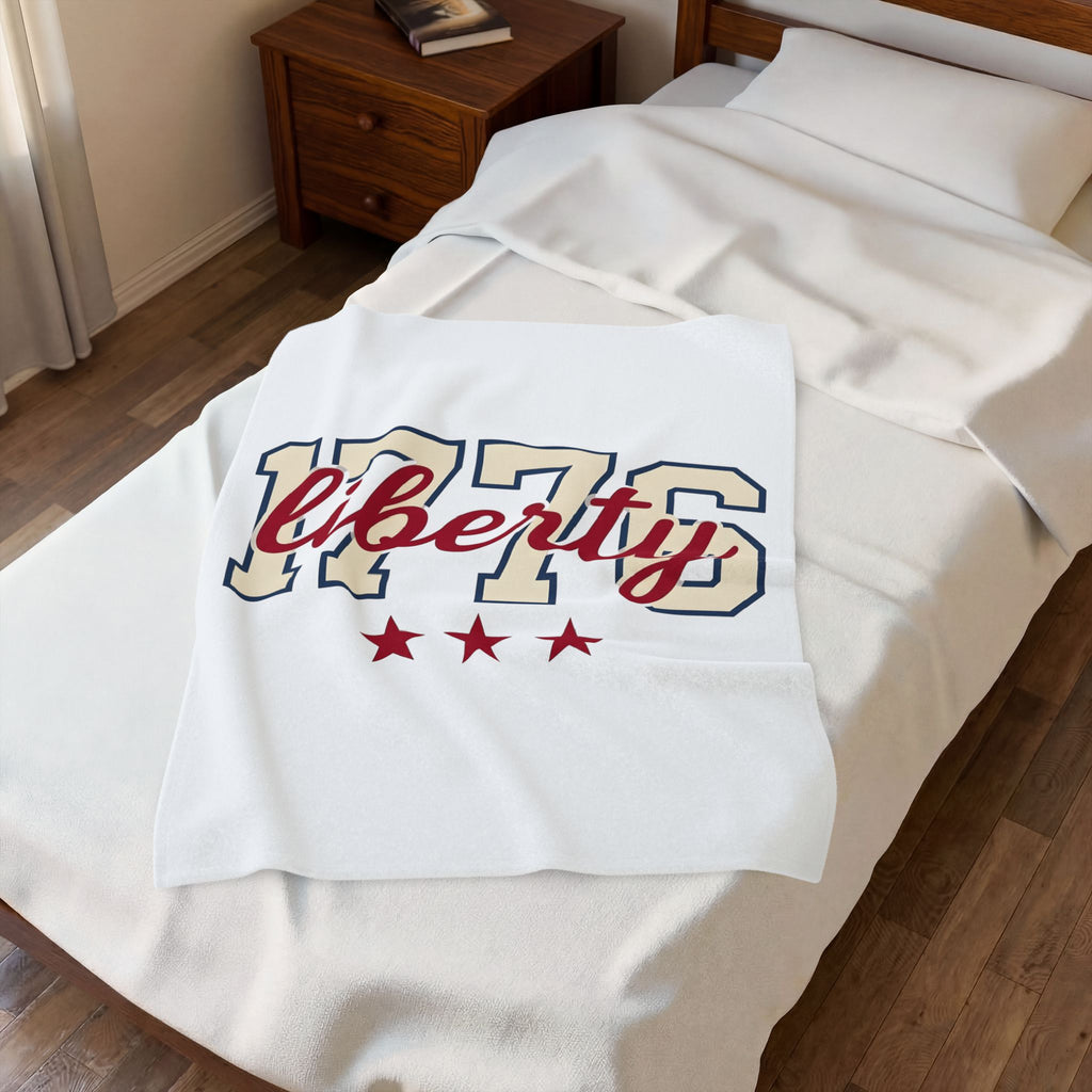 Retro Numbers Blanket America Heritage Gift Women Americana Blanket Vintage Numbers Blanket Patriot Fan Folk Art Blanket Cultural Graphic Old