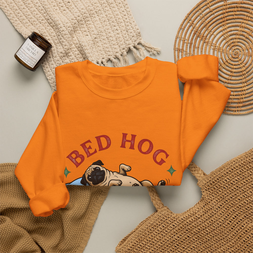 Pug Pet Sweatshirt Dog Funny Gift Women Classic Sweatshirt Puggle Sweatshirt Dog Fan Retro Sweatshirt Humor Graphic Line Art Plush Toy Sweatshirt