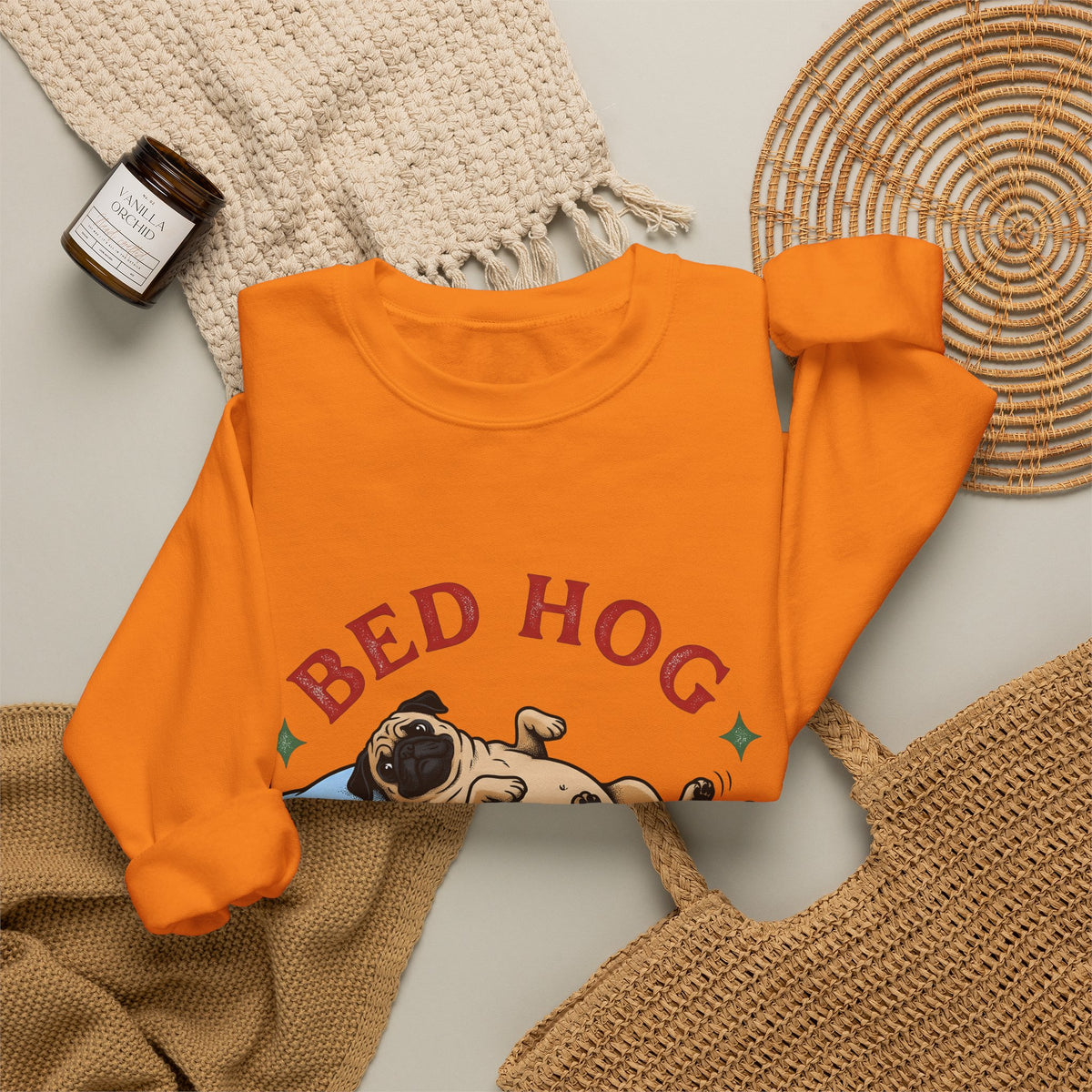 Pug Pet Sweatshirt Dog Funny Gift Women Classic Sweatshirt Puggle Sweatshirt Dog Fan Retro Sweatshirt Humor Graphic Line Art Plush Toy Sweatshirt