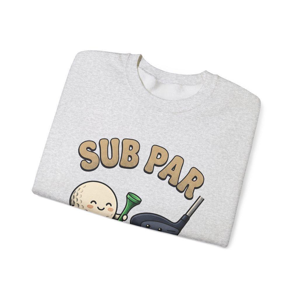 Golf Ball Club Sweatshirt Golf Humor Gift Women Cartoon Sweatshirt Golf Club Sweatshirt Golfer Fan Comic Sweatshirt Funny Graphic Retro Grass Sweatshirt