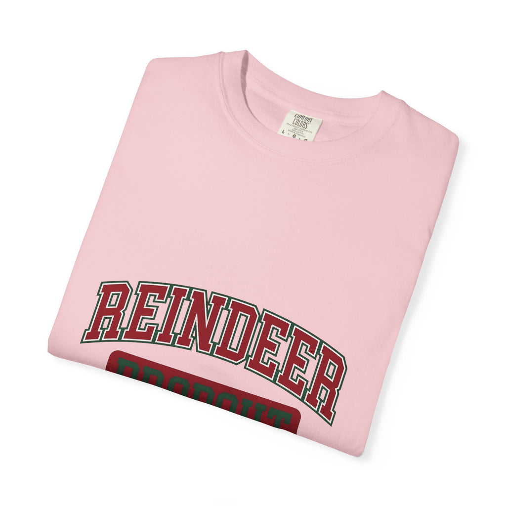 College Varsity Lettering Christmas Festival Gift Heavy Letterman Xmas Fan Bold Celebration T-Shirt