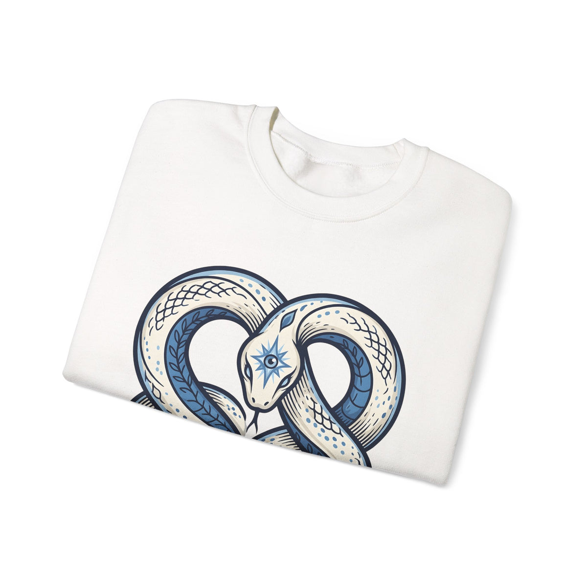 Magical Serpent Sweatshirt Boho Chic Mysticism Gift Women Primitive Sweatshirt Snake Sweatshirt Bohemian Fan Naive Sweatshirt Occult Graphic Body Art All