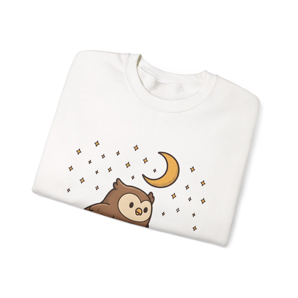 Owl Skating Shoes Sweatshirt Sports Creatures Gift Women Kawaii Sweatshirt Roller Skates Sweatshirt Athlete Fan Animal Graphic Sweatshirt Classic Music Player