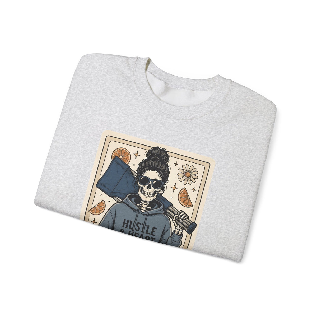 Skull Mom Sweatshirt Moms Athletics Gift Women Traditional Tattoo Sweatshirt Sugar Skull Sweatshirt Mother Enthusiast Tattooed Sweatshirt Sports Graphic