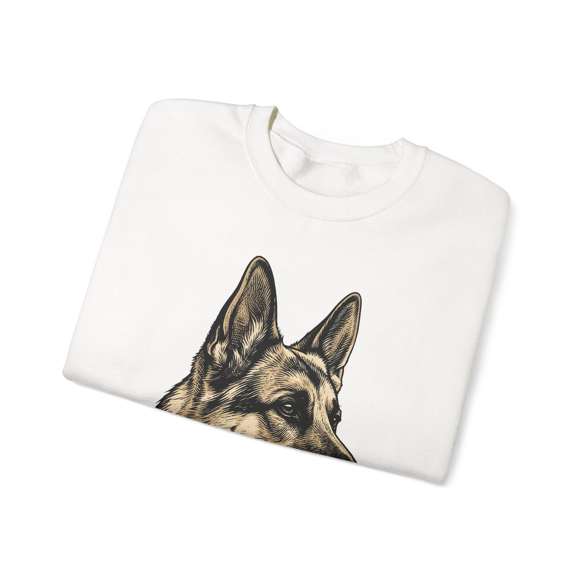 German Shepherd Sweatshirt Dog Pets Gift Women Hand Drawn Sweatshirt Alsatian Sweatshirt Dog Fan Illustrated Graphic Dog Design Vintage Animal Portrait