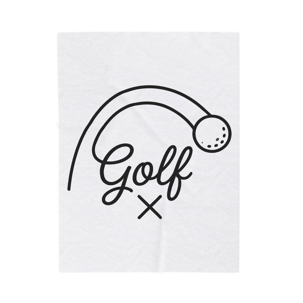 Golf Ball Blanket Golf Pastime Gift Women Simple Blanket Golfball Blanket Golfer Enthusiast Minimalist Blanket Leisure Graphic Contemporary Swing