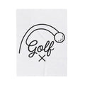 Golf Ball Blanket Golf Pastime Gift Women Simple Blanket Golfball Blanket Golfer Enthusiast Minimalist Blanket Leisure Graphic Contemporary Swing