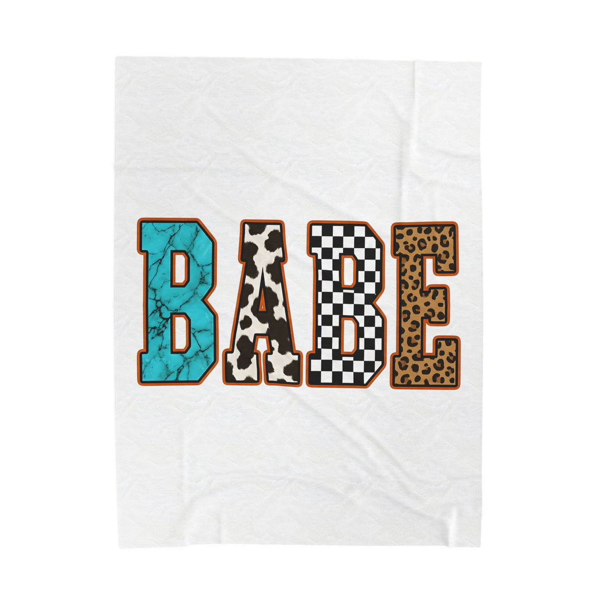 Animal Pattern Lettering Blanket Cowgirl Fashionable Gift Women Cowboy Blanket Typography Blanket Rodeo Fan Western Blanket Trendy Graphic Vintage