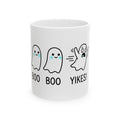 Sweet Ghost Pack Mug Funny Halloween Party Gift Women Chibi Mug Ghostly Spirits Mug Humor Fan Cartoon Mug Spooky Graphic Halloween