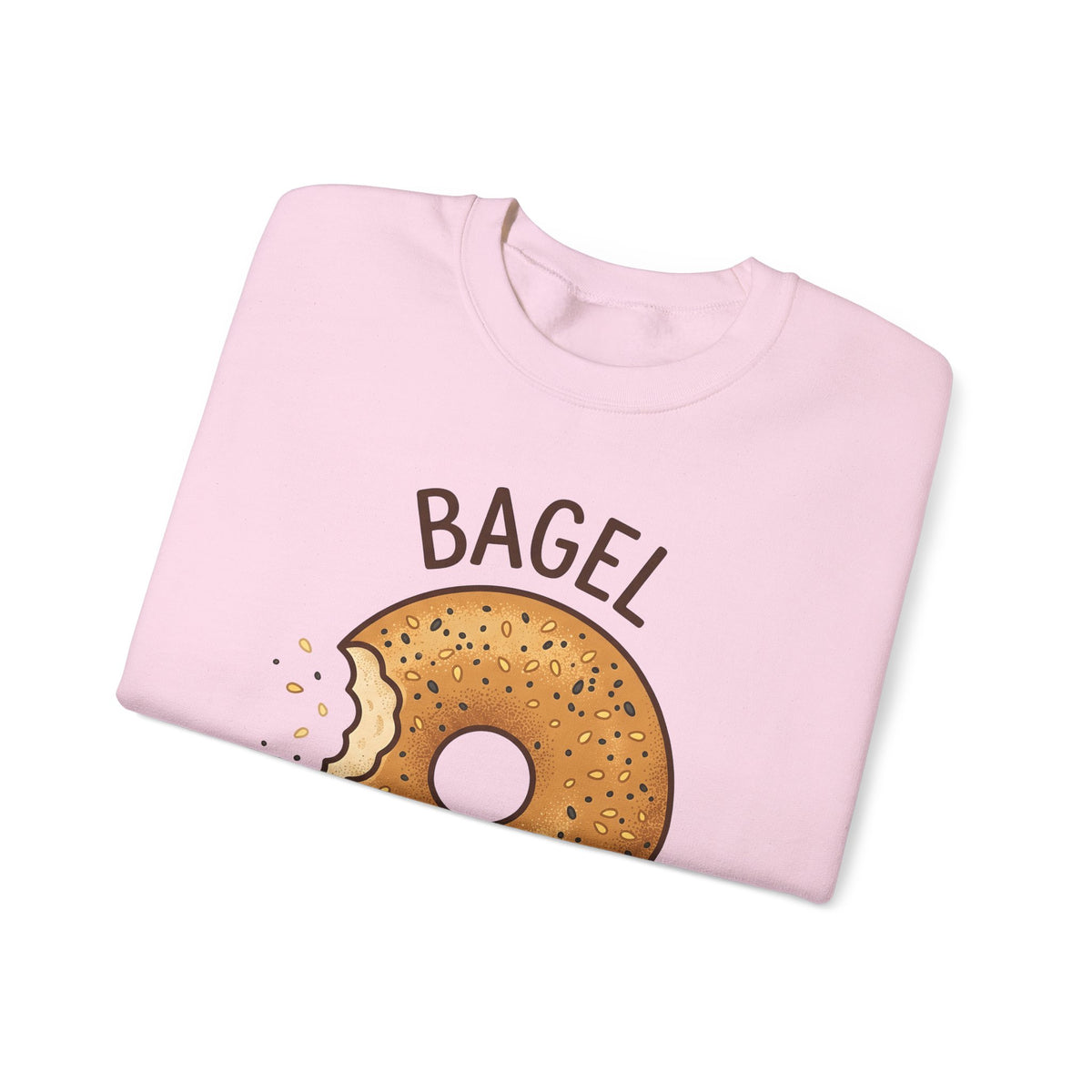 Bagel Desserts Morning Gift Doodle Bagel Pastry Fan Hand Drawn Breakfast Old School Sweatshirt