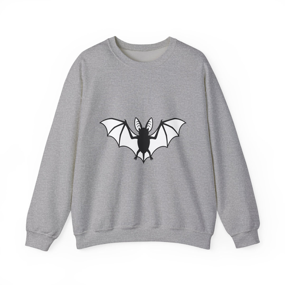Bat Graphic Sweatshirt Cottagecore Halloween Gift Women Minimalist Sweatshirt Bat Sweatshirt Homebody Fan Simple Sweatshirt Spooky Graphic Gothic Wings Sweatshirt