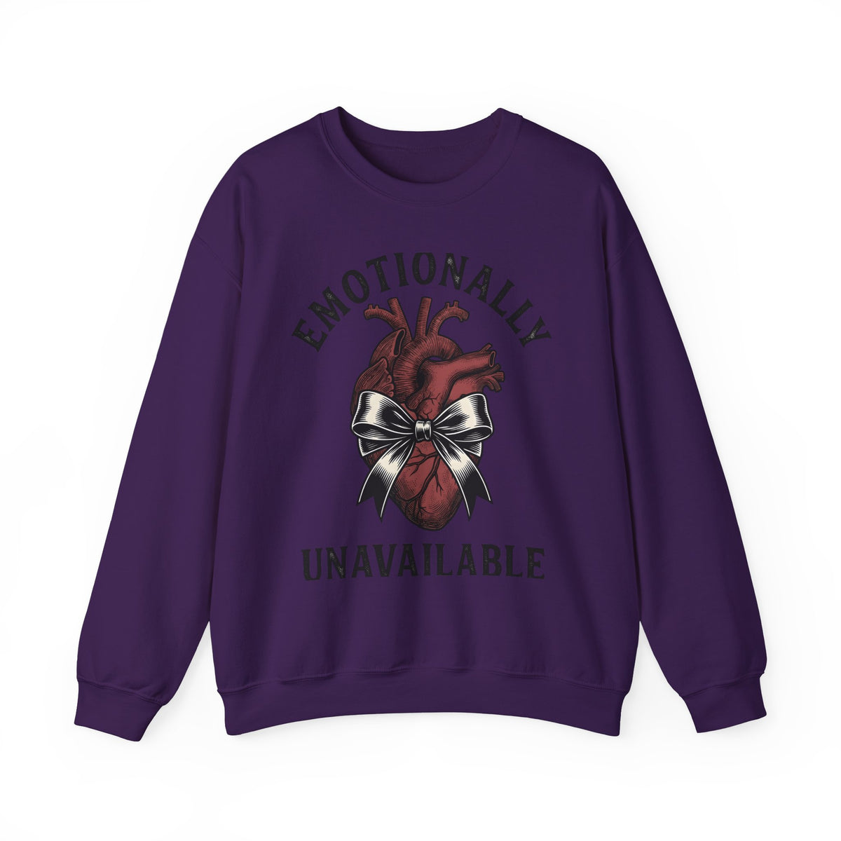 Anatomical Heart Sweatshirt Halloween Dark Humor Gift Women Gothic Sweatshirt Heart Sweatshirt Horror Fan Macabre Sweatshirt Sarcastic Graphic Vintage Bow