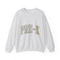 Terrazzo Letters Sweatshirt Teacher Nursery Gift Women Cute Sweatshirt Alphabet Sweatshirt Educator Enthusiast Kawaii Sweatshirt Classroom Graphic Old School