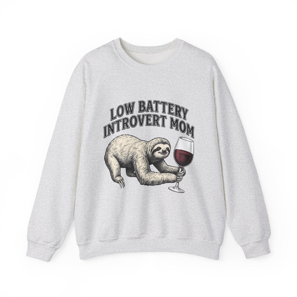 Sloth Wine Goblet Sweatshirt Moms Personality Gift Women Sketch Sweatshirt Wine Glass Sweatshirt Mother Fan Drawing Graphic Retro Glass Sweatshirt