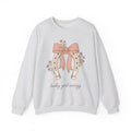 Horseshoe Bow Sweatshirt Cowgirl Ranch Gift Women Tribal Sweatshirt Horseshoe Sweatshirt Rodeo Fan Celtic Sweatshirt Ranch Graphic Classic Blossom Sweatshirt
