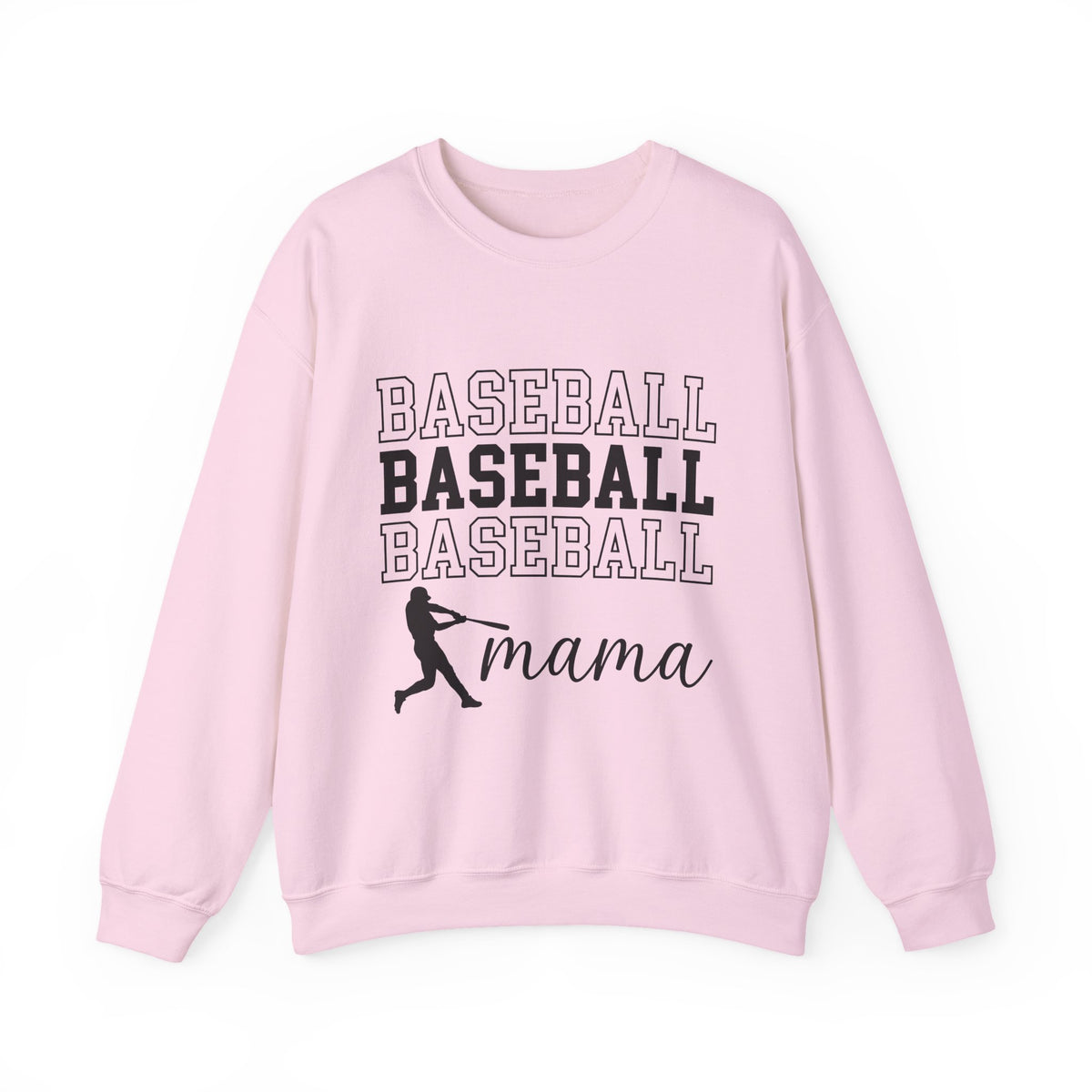 Baseball Ballplayer Sweatshirt Baseball Mom Recreation Gift Women Energetic Sweatshirt Baseball Player Sweatshirt Baseball Mom Fan Vibrant Sweatshirt Leisure