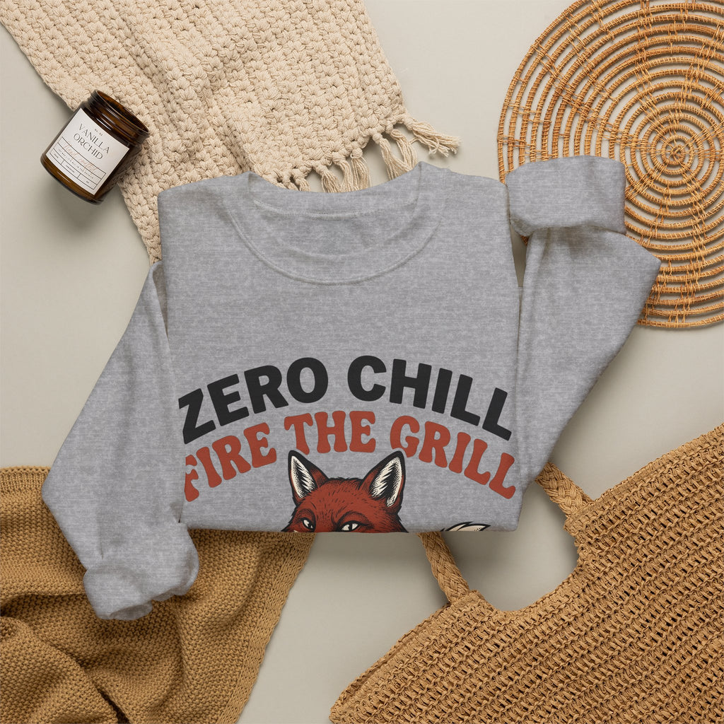 Fox Hotdog Sweatshirt Funny Grill Gift Women Comic Sweatshirt Hotdog Sweatshirt Humor Fan Cartoon Sweatshirt Barbecue Graphic Retro Soda Pop Bottle Sweatshirt
