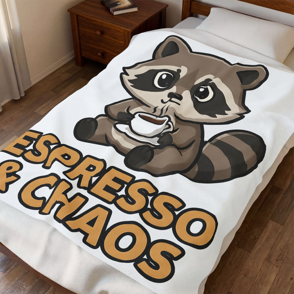 Raccoon Drink Cup Blanket Coffee Fauna Gift Women Delightful Blanket Blanket Blanket Coffee Fan Wildlife Graphic Blanket Toon Beast Blanket