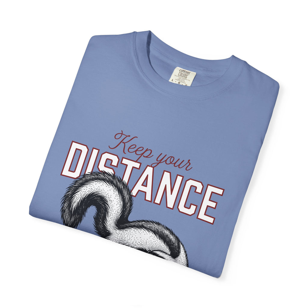 Skunk Illustration T-Shirt Animal Joke Gift Women Sketch T-Shirt Stink T-Shirt Animal Fan Drawing Graphic Retro Bushy Tail T-Shirt