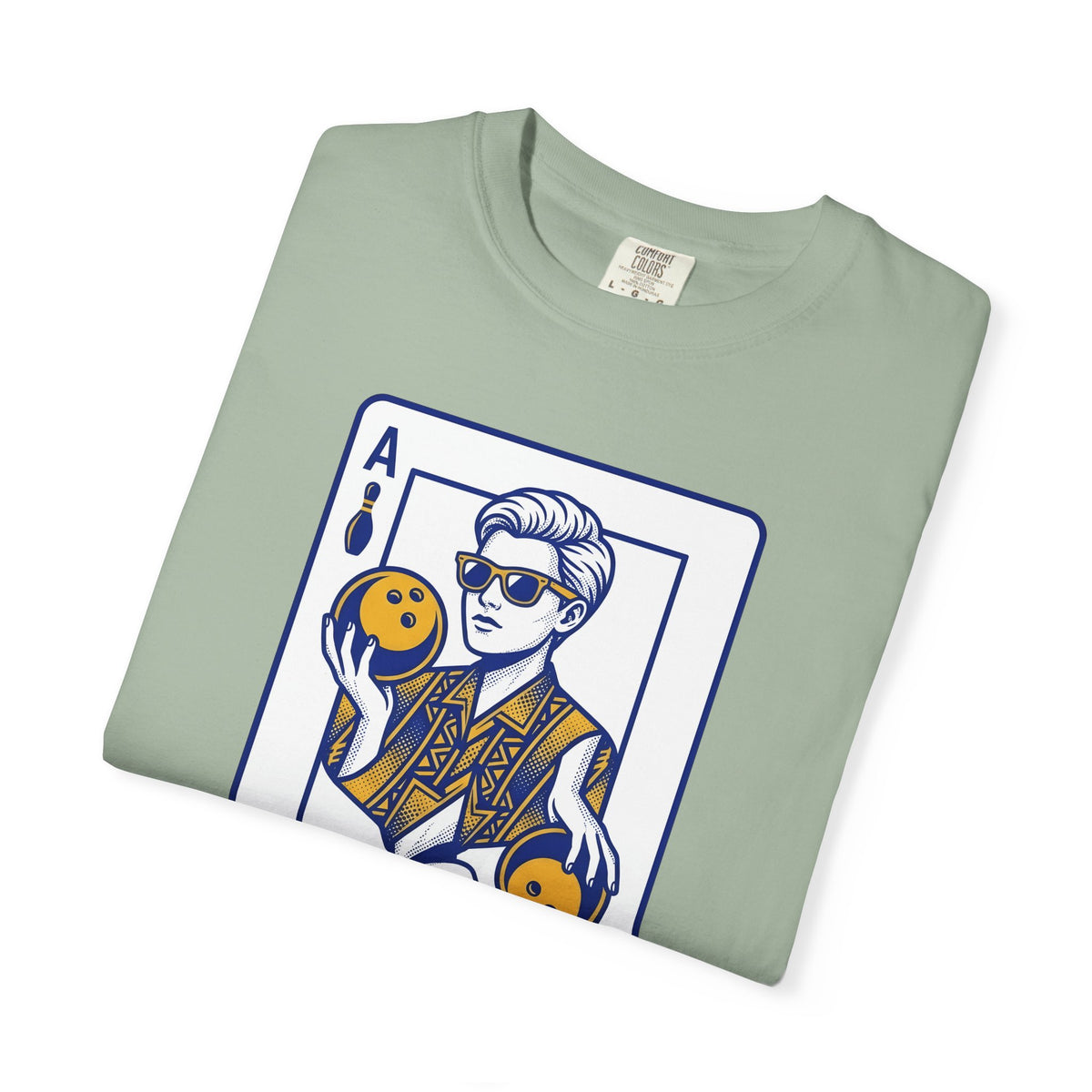 Bowling Pin Card T-Shirt Sports & Activities Recreation Gift Women Minimalist T-Shirt Bowling Scorecard T-Shirt Athlete Fan Simple T-Shirt Leisure