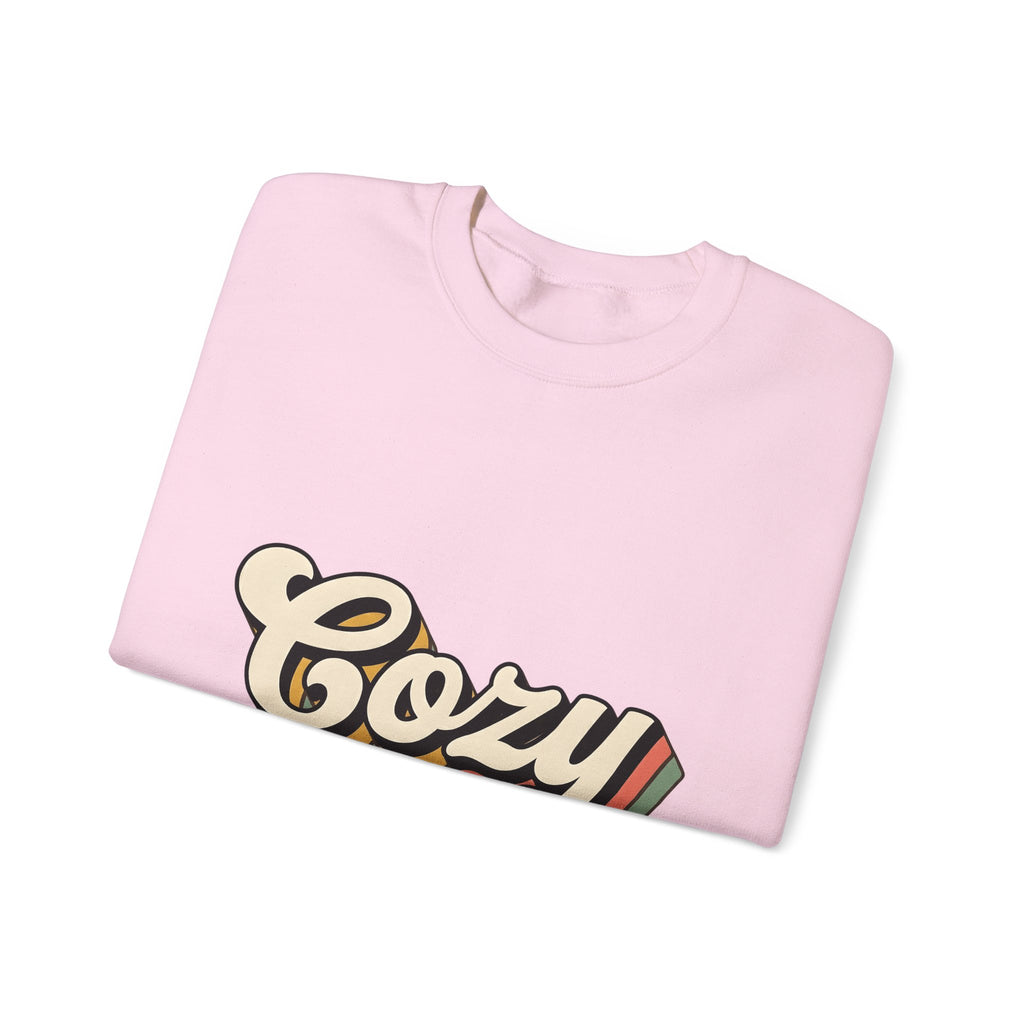 Old School Text Holiday Seasonal Gift Heavy Retro Typography Festive Fan Holiday Nostalgic Rainbow Sweatshirt