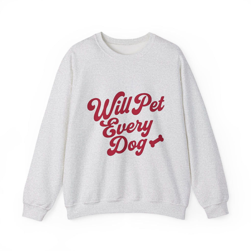 Puppy Phrase Sweatshirt Dog Pets Gift Women Comic Sweatshirt Puppy Sweatshirt Dog Fan Cartoon Sweatshirt Animal Graphic Old School Dog Bone Sweatshirt