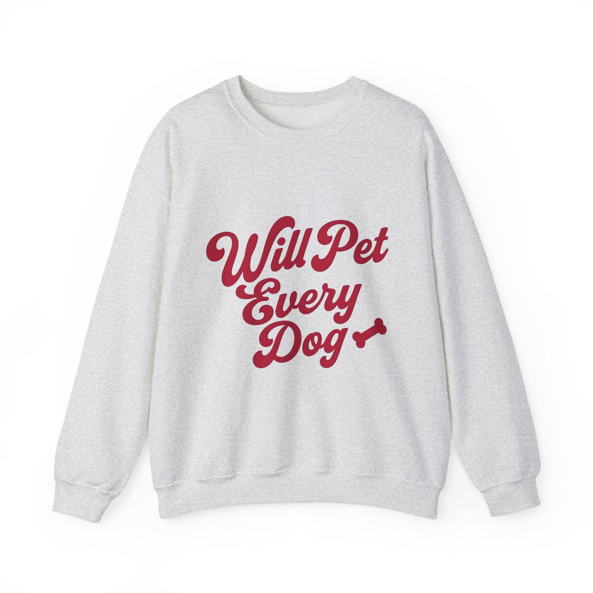 Puppy Phrase Sweatshirt Dog Pets Gift Women Comic Sweatshirt Puppy Sweatshirt Dog Fan Cartoon Sweatshirt Animal Graphic Old School Dog Bone Sweatshirt