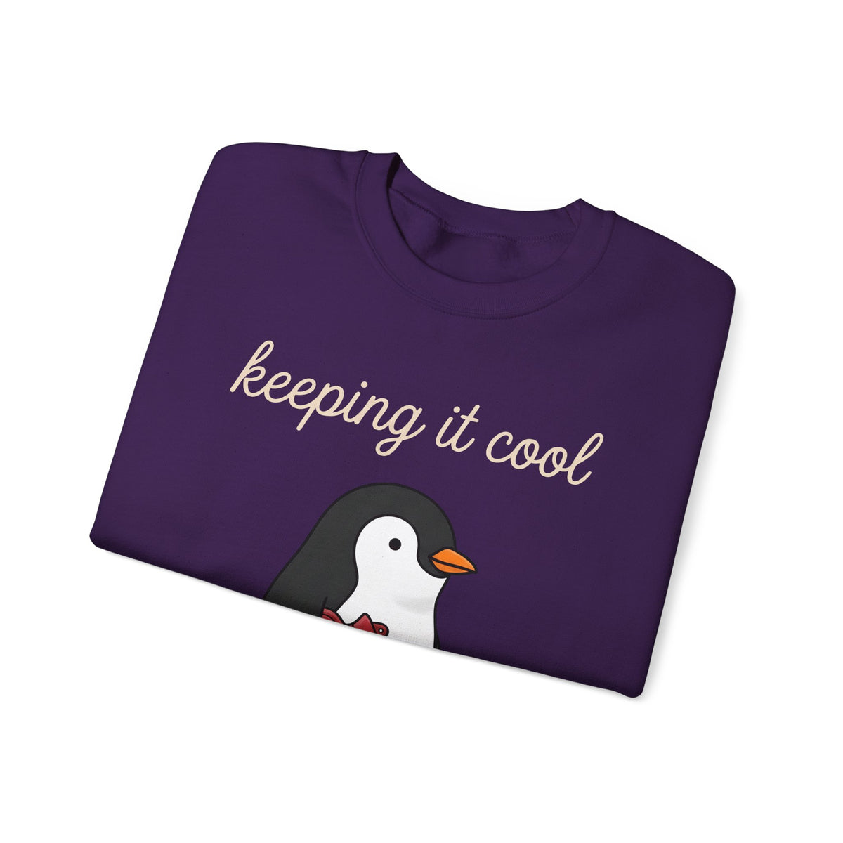 Penguin Nurse Sweatshirt Nurse Wildlife Gift Women Comic Sweatshirt Penguin Sweatshirt Nursing Enthusiast Cartoon Sweatshirt Wildlife Graphic Simple