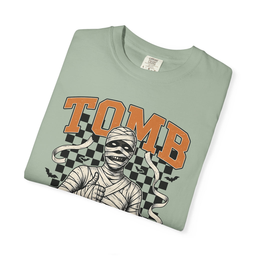 Wrapped Mummy T-Shirt Halloween Fright Gift Women Old School T-Shirt Mummy T-Shirt Horror Fan Scary T-Shirt Scare Graphic