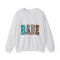 Animal Pattern Lettering Sweatshirt Cowgirl Fashionable Gift Women Cowboy Sweatshirt Typography Sweatshirt Rodeo Fan Western Sweatshirt Trendy Graphic Vintage